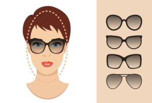 عینک برای صورت بیضی (Oval Face)