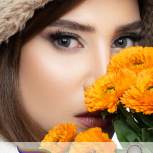 لنز رنگی فصلی Fuzzy برند رینبو رنگ قهوه ای
