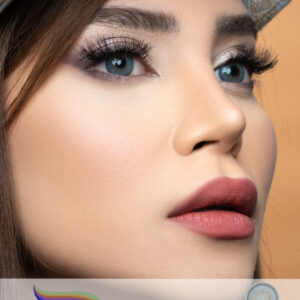 لنز رنگی و طبی رنگی Sole Blue رینبو سه تن