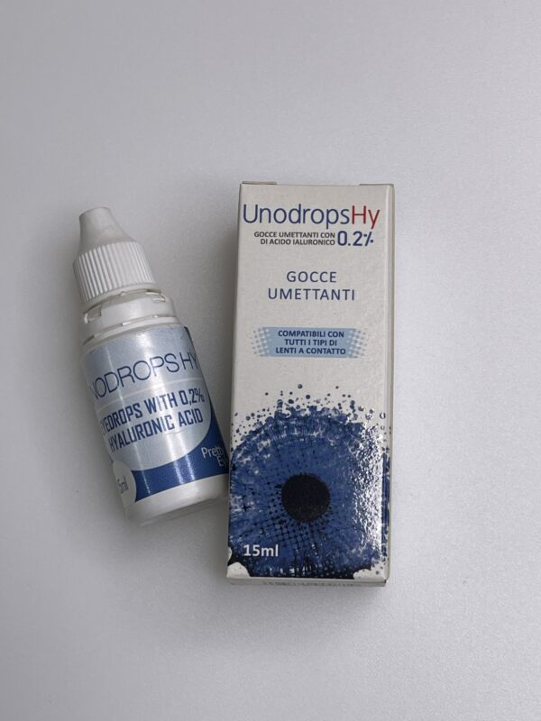 قطره مرطوبت کننده لنز چشم یونودراپ UNODROPS HY