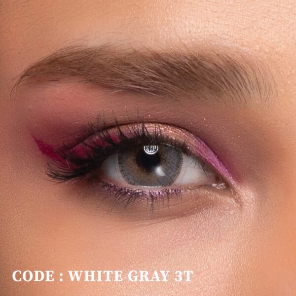 لنز طوسی روشن دور دار White Gray رینبو سه تن