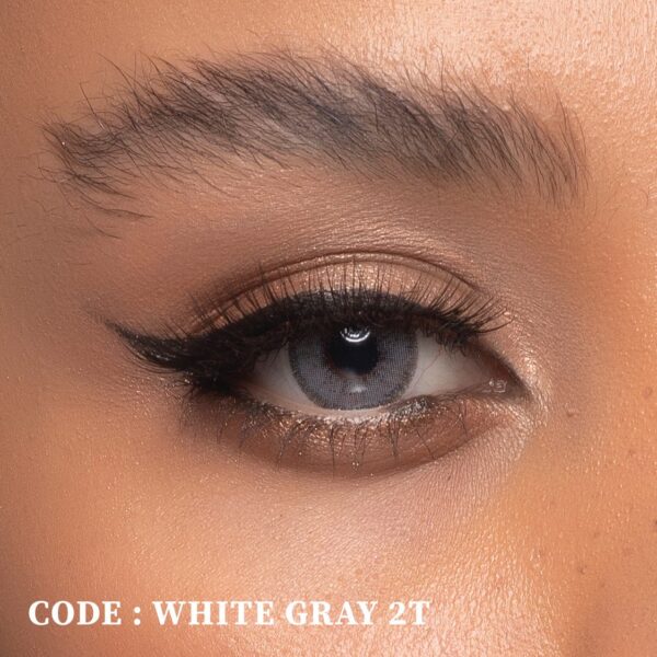 لنز طوسی روشن دور دار White Gray رینبو دو تن