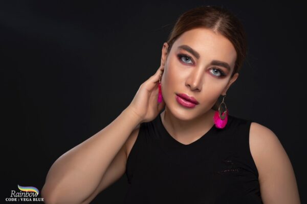 لنز فانتزی طرح دار وگا Vega برند رینبو - Image 11
