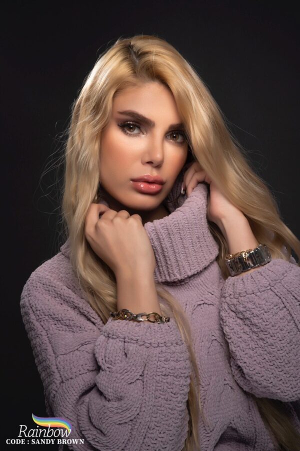 لنز طبی و طبی رنگی سندی از برند رینبو