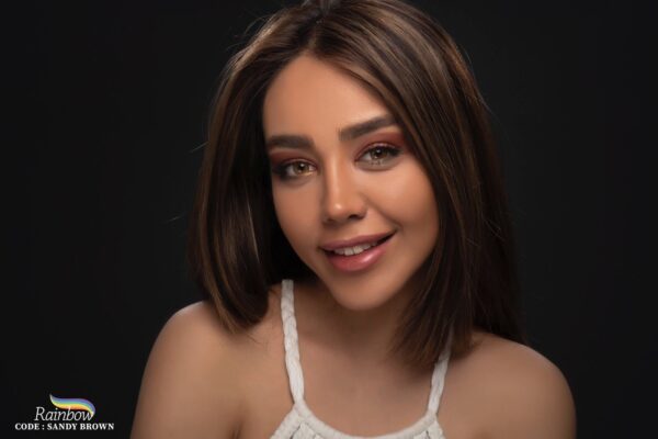 لنز طبی و طبی رنگی سندی از برند رینبو