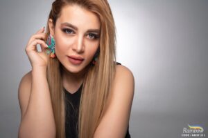 لنز طبی رنگی فصلی طوسی رینبو (Rainbow) کد 211