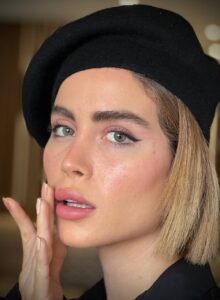 لنز رنگی فصلی Fuzzy برند رینبو رنگ طوسی