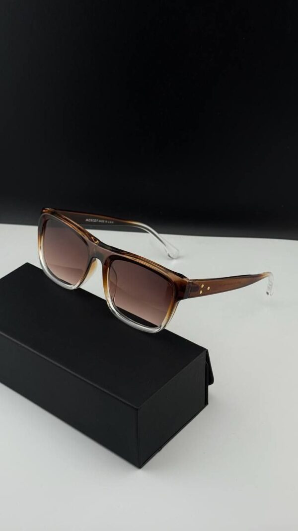 عینک آفتابی فریم تمام کائوچوی برند موسکات (MOSCOT)
