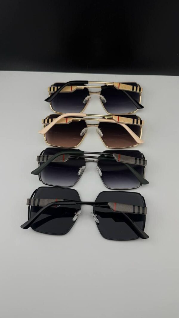 عینک فریم مربع برند BURBERRY - Image 5