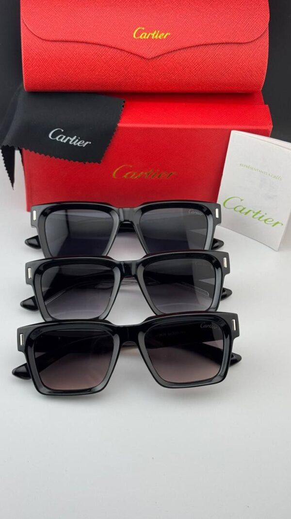 عینک فریم کائوچویی برند کارتیه Cartier - Image 7