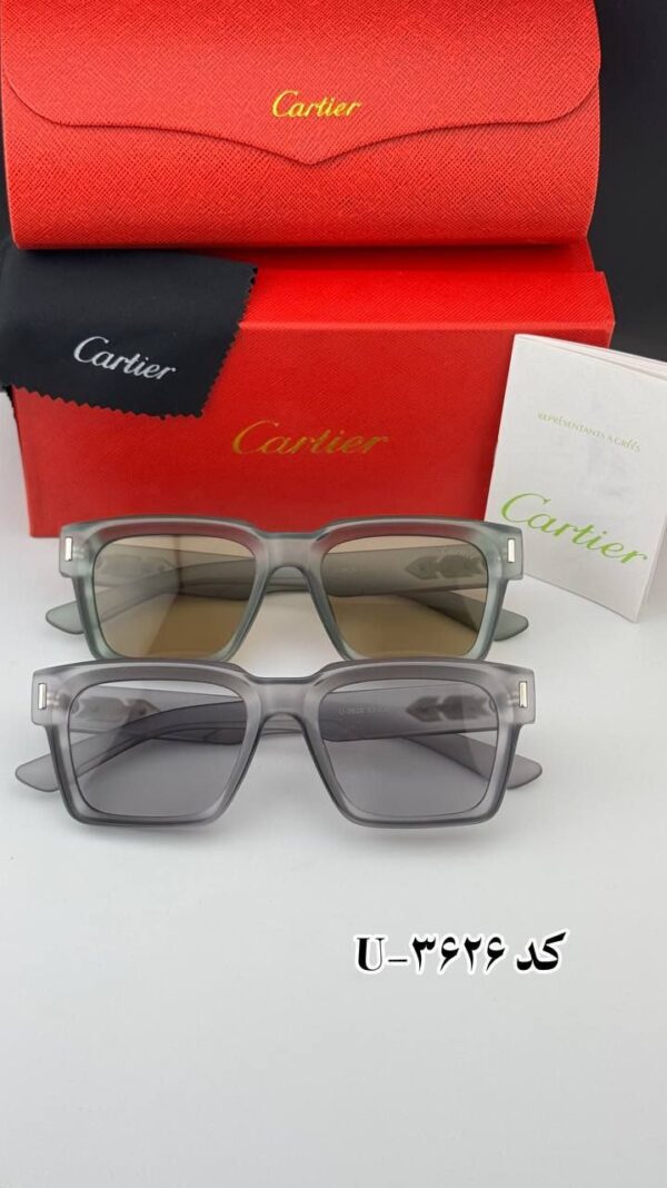 عینک فریم کائوچویی برند کارتیه Cartier