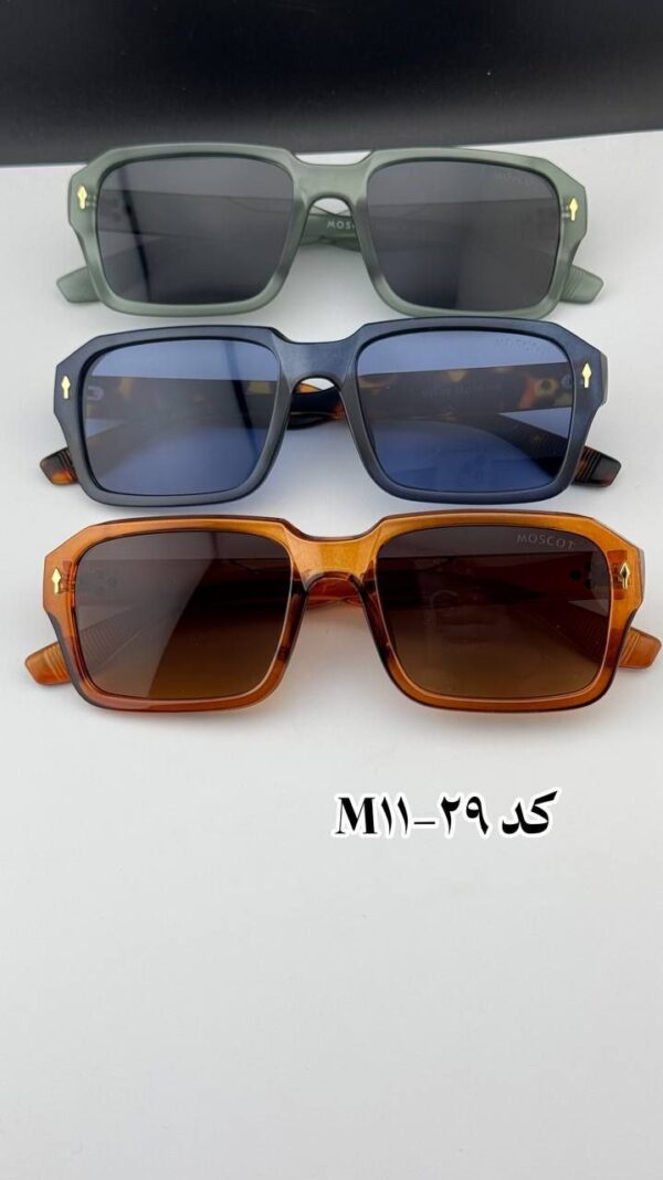 عینک آفتابی فریم مستطیل برند موسکات (MOSCOT)