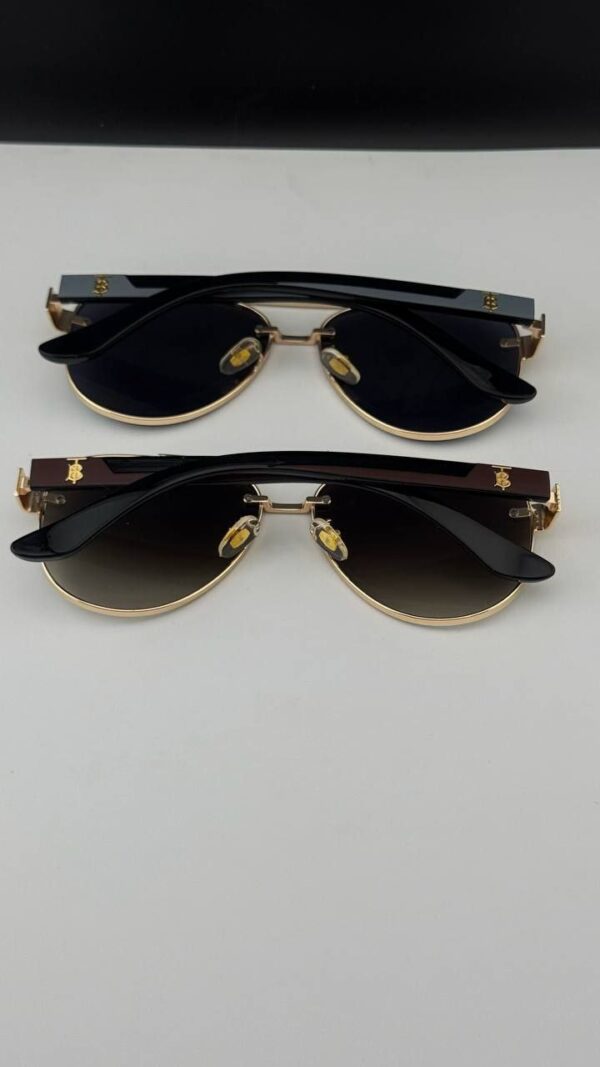 عینک آفتابی پلاریزه مدل خلبانی برند باربری (BURBERRY)