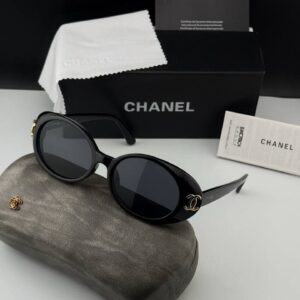 عینک فریم بیضی برند شانل CHANEL